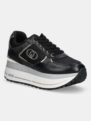 Liu Jo sneakersy LIU JO MAXI WONDER PLUS 01 damskie kolor czarny BF5011PX77622222