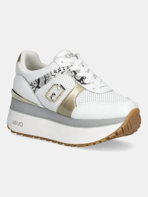 Liu Jo sneakersy LIU JO MAXI WONDER PLUS 02 BIS damskie kolor biały BA6003PX804S1052