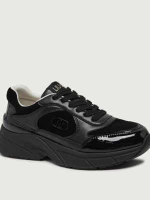 Liu Jo Sneakersy LJ01 01 | zamsz czarny