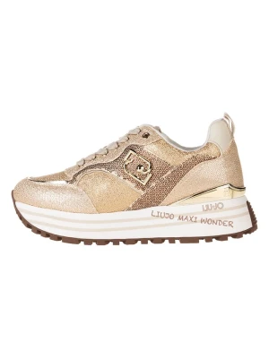 Liu Jo Sneakersy "Maxi Wonder 73" w kolorze złotym rozmiar: 37