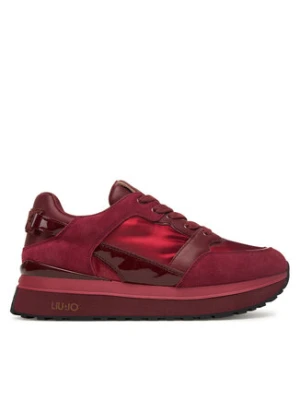 Liu Jo Sneakersy Maxi Wonder 91 BF5005 PX522 Bordowy