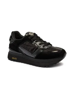 Liu Jo Sneakersy MAXI WONDER 91 | z dodatkiem skóry