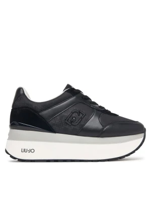 Liu Jo Sneakersy Maxi Wonder Plus 02 Bis BF6011 PX902 Czarny
