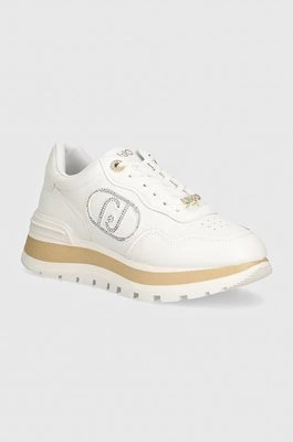 Liu Jo sneakersy skórzane AMAZING 20 kolor biały BF4057PX33101065