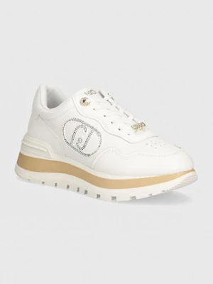 Liu Jo sneakersy skórzane AMAZING 20 kolor biały BF4057PX33101065