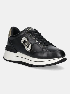Liu Jo sneakersy skórzane AMAZING 41 damskie kolor czarny BF5043PX026S1189