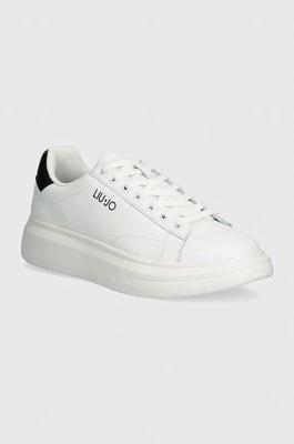 Liu Jo sneakersy skórzane BIG 01 kolor biały 7B4027PX474S1005