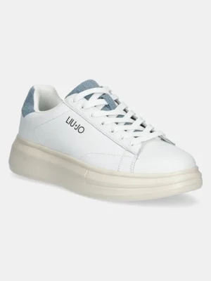Liu Jo sneakersy skórzane BIG 01 męskie kolor biały 7B5005PX630S3692