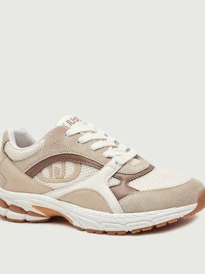 Liu Jo Sneakersy Trixie 01 | zamsz beżowy