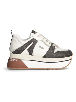 Liu Jo Sneakersy w kolorze biało-brązowym rozmiar: 38