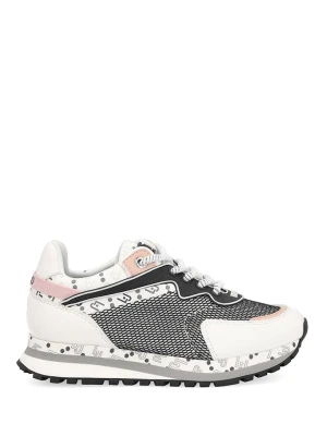 Liu Jo Sneakersy w kolorze biało-czarno-jasnoróżowym rozmiar: 32