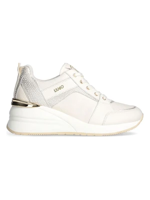Liu Jo Sneakersy w kolorze kremowym na koturnie rozmiar: 41