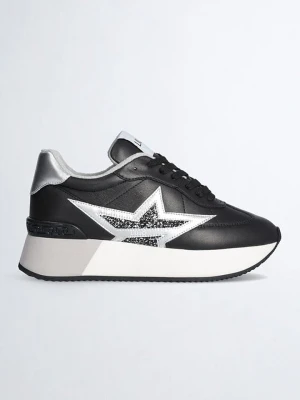 Liu Jo Sneakersy w kolorze srebrno-czarnym rozmiar: 38