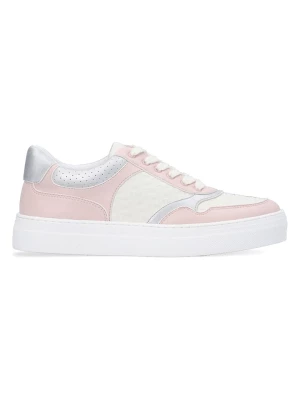 Liu Jo Sneakersy w kolorze srebrno-jasnoróżowo-kremowym rozmiar: 39