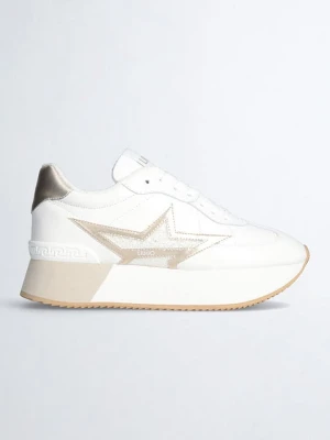 Liu Jo Sneakersy w kolorze złoto-białym rozmiar: 38