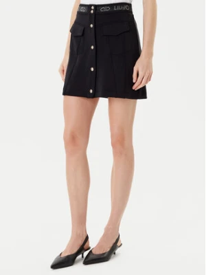 Liu Jo Spódnica TF5092 J4616 Czarny Regular Fit