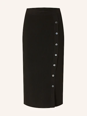 Liu Jo Spódnica Z Dzianiny schwarz