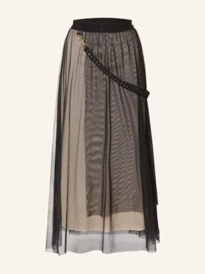 Liu Jo Spódnica Z Siateczki schwarz