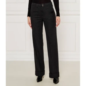Liu Jo Spodnie | flare fit | z dodatkiem wełny