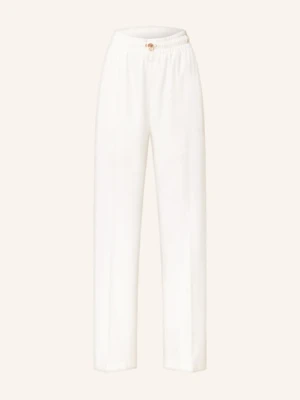 Liu Jo Spodnie Marlena Z Lampasami weiss