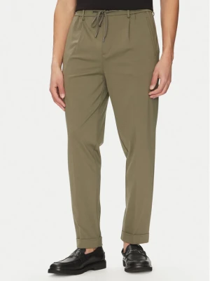 Liu Jo Spodnie materiałowe QA5080 J4776 80515 Zielony Regular Fit