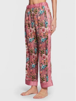 Liu Jo Spodnie piżamowe 5F2080 T2449 Różowy Relaxed Fit