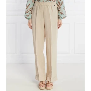 Liu Jo Spodnie | Regular Fit | z dodatkiem lnu