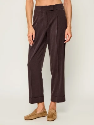 Liu Jo Spodnie | Relaxed fit brązowy