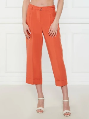 Liu Jo Spodnie | Relaxed fit | z dodatkiem lnu
