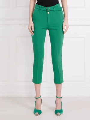 Liu Jo Spodnie | Slim Fit zielony