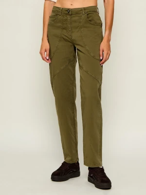 Liu Jo Spodnie | Tapered fit zielony