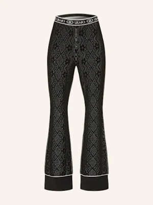 Liu Jo Spodnie Z Dzianiny schwarz