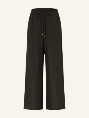 Liu Jo Spodnie Z Marszczeniami schwarz