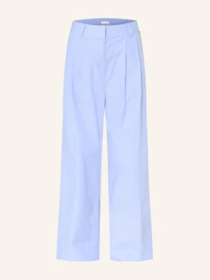 Liu Jo Spodnie Z Marszczeniami blau