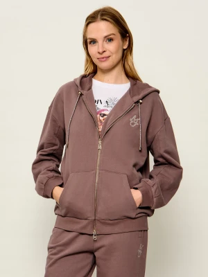Liu Jo Sport Bluza | Regular Fit brązowy