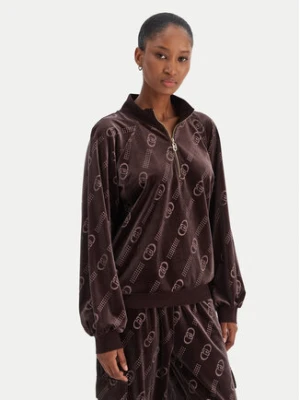 Liu Jo Sport Bluza TF5110 J4955 Brązowy Relaxed Fit