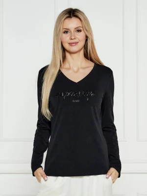 Liu Jo Sport Bluzka | Regular Fit czarny