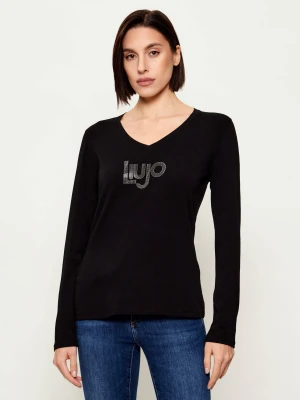 Liu Jo Sport Bluzka | Slim Fit czarny