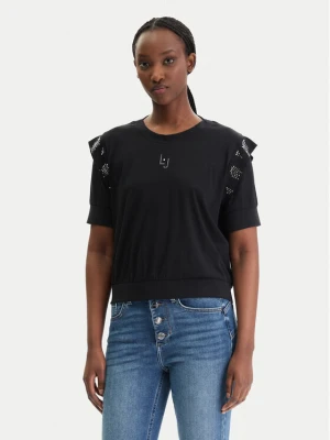 Liu Jo Sport Bluzka TA6030 JS923 Czarny Regular Fit