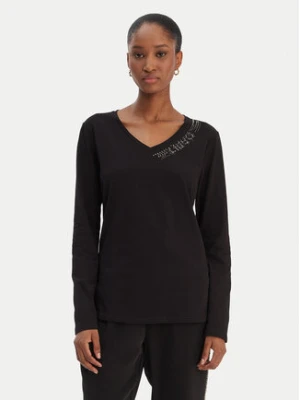 Liu Jo Sport Bluzka TA6053 JS003 Czarny Regular Fit