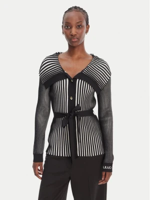 Liu Jo Sport Kardigan TA6116 MS55N Czarny Regular Fit