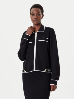 Liu Jo Sport Kardigan TF5250 MS59L Czarny Regular Fit