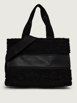 Liu Jo Sport Kuferek | shearling czarny