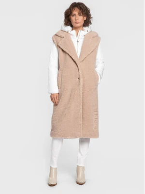 Liu Jo Sport Płaszcz przejściowy TF2193 E0789 Biały Regular Fit
