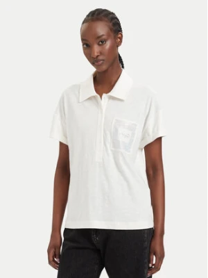 Liu Jo Sport Polo TA6159 JS870 Kremowy Regular Fit