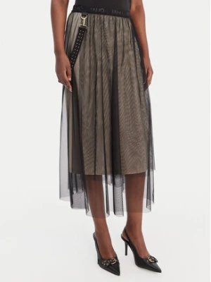 Liu Jo Sport Spódnica tiulowa TA6165 J5433 Czarny Regular Fit