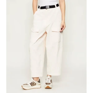 Liu Jo Sport Spodnie cargo z paskiem | Loose fit