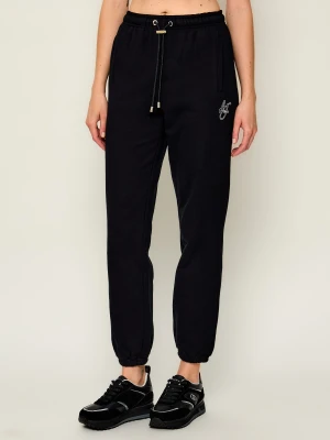 Liu Jo Sport Spodnie dresowe | Regular Fit czarny