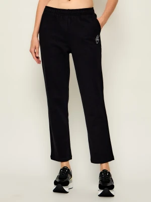 Liu Jo Sport Spodnie dresowe | Regular Fit czarny