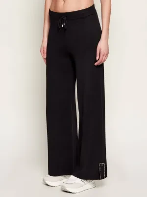 Liu Jo Sport Spodnie dresowe | Relaxed fit | z dodatkiem jedwabiu